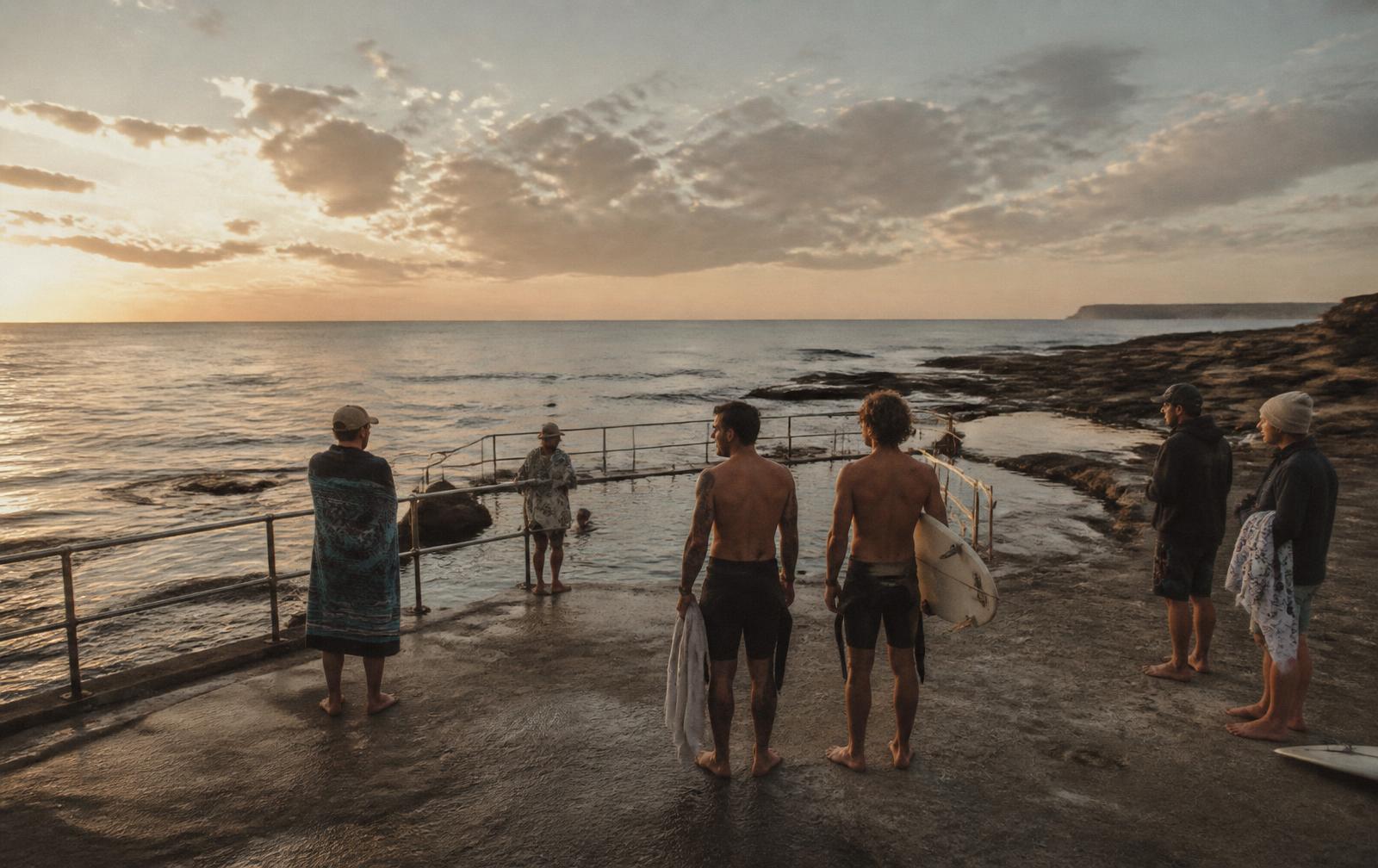 Central Coast locals at New Wave