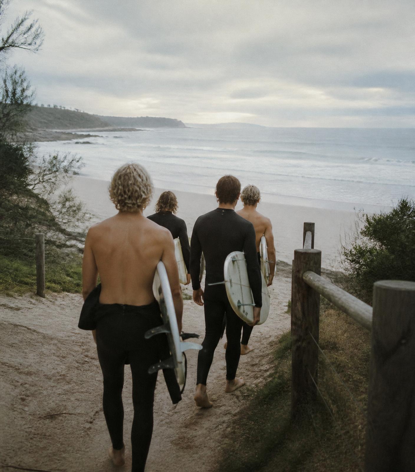 First light at the point, and the twenty people who own it