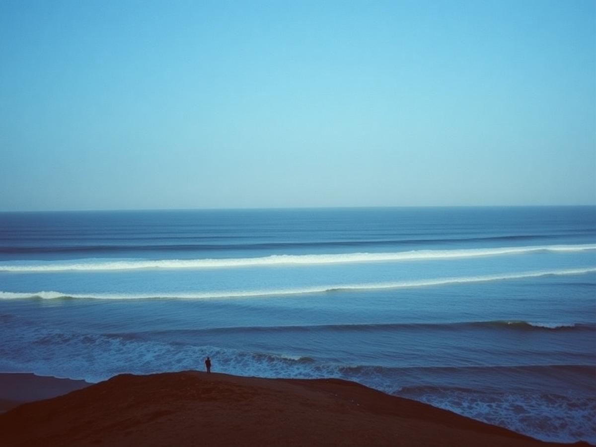 Reading a swell window from the headland