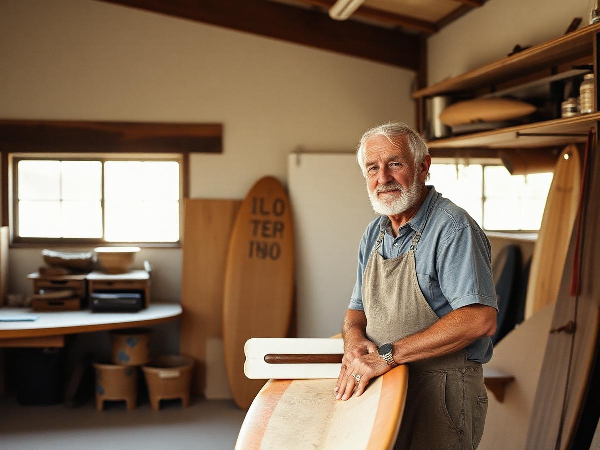 Forty years of foam dust with a Central Coast shaper